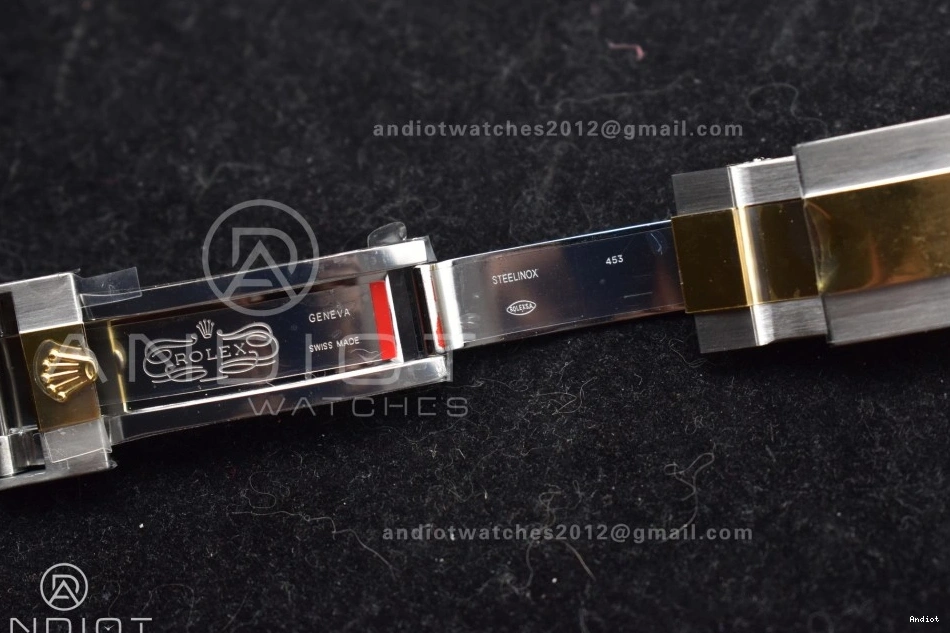 V3 Edition YG SS Tone Bracelet on Sea-Dweller Black GMF Best Two A2824 SS YG Dial 126603 1120